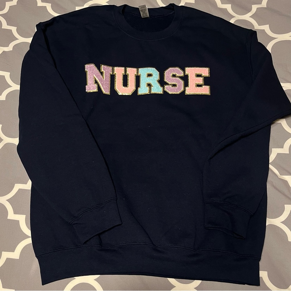Gildan nurse sweatshirt. Brand new, never worn